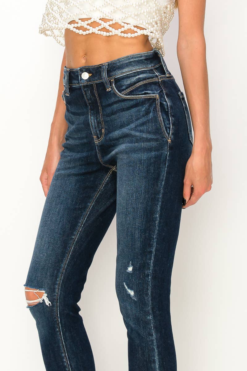 HIGH RISE SKINNY JEANS