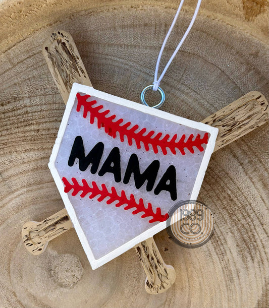 Baseball Mama Car Freshie