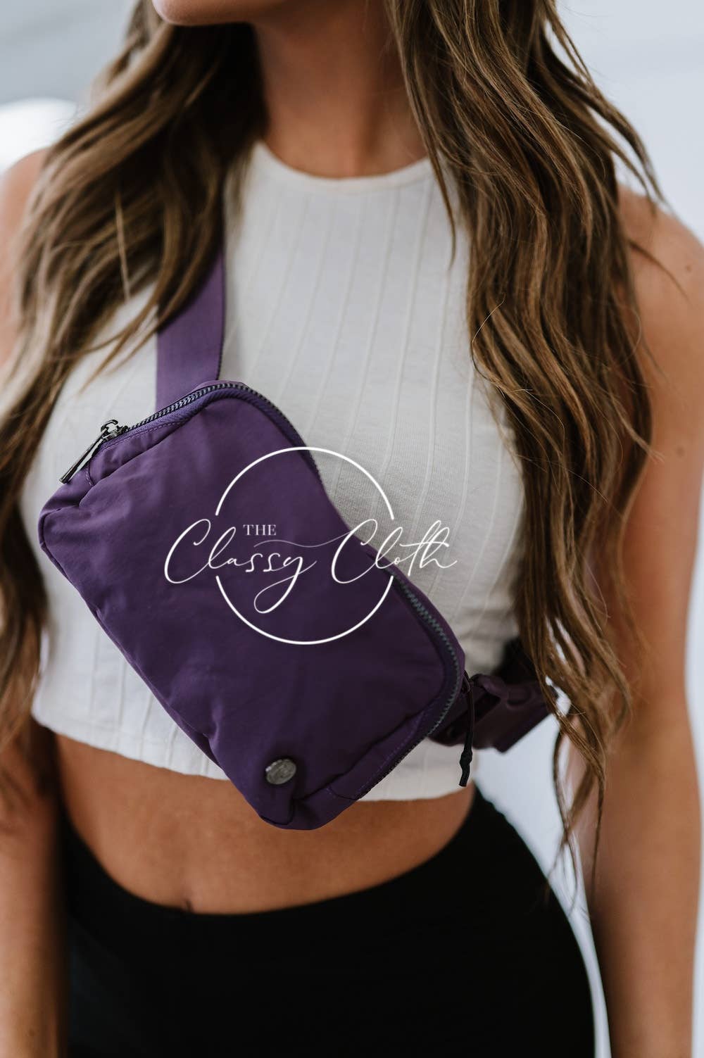 Plum Belt Bag