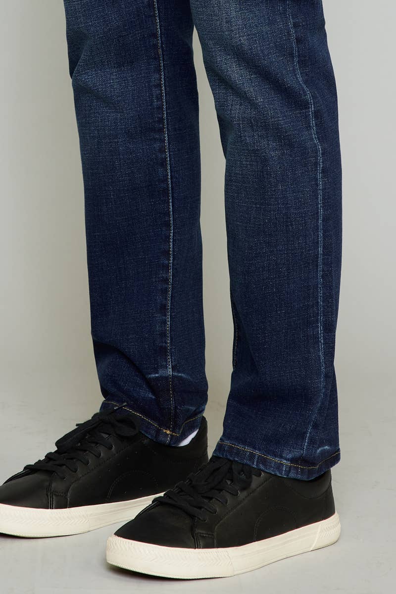 Mens Slim Straight Leg Jeans