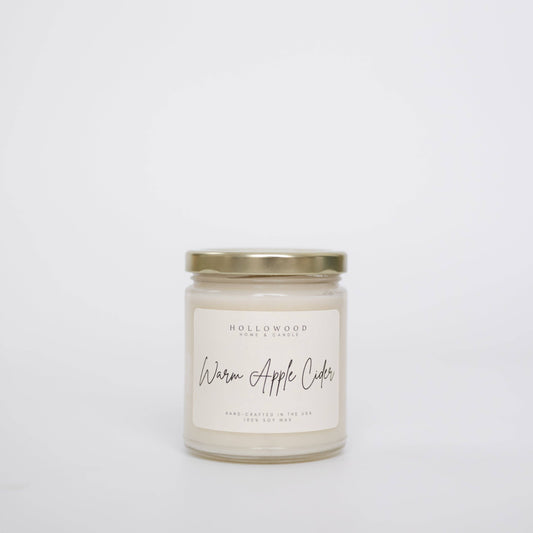 WARM APPLE CIDER | FALL | 8 OZ CANDLE