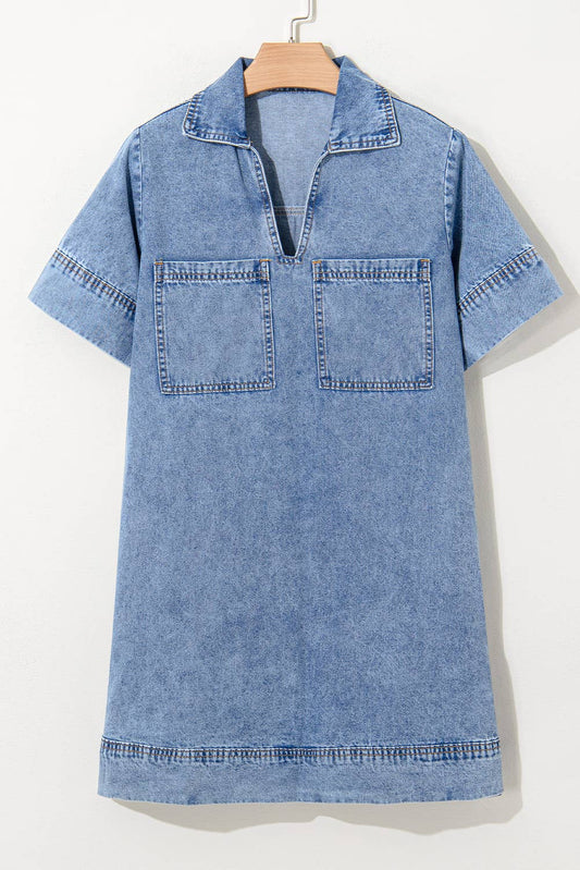 Betsy  Denim Mini Dress