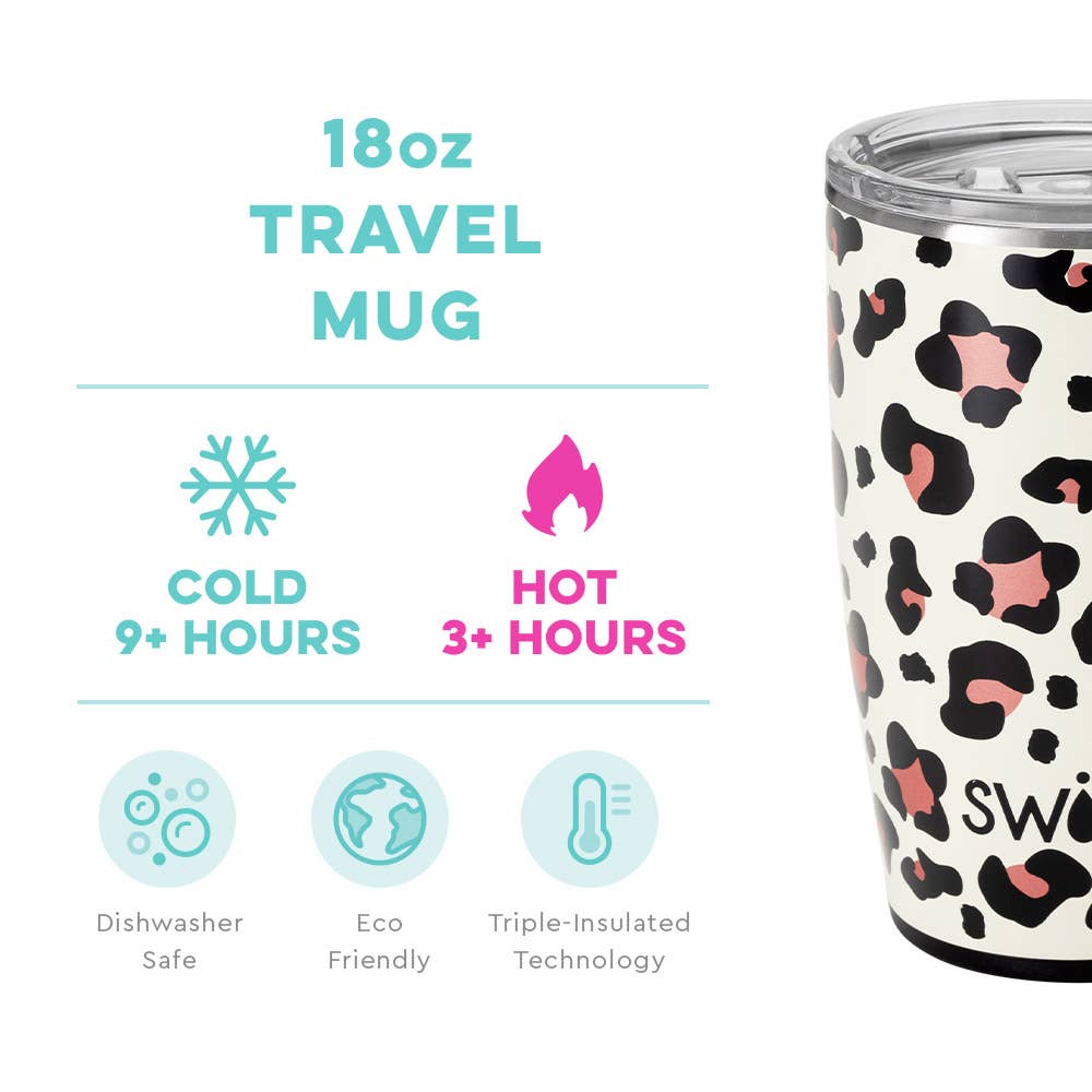 Luxy Leopard Travel Mug (18oz)