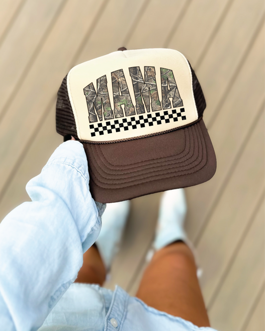 Camo Mama Trucker Hat