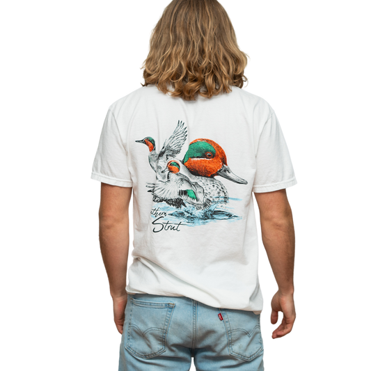 Duck Sketch Southern Strut Tshirt