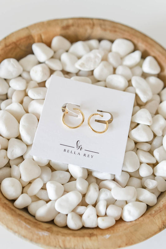 Gold Hoop Earrings