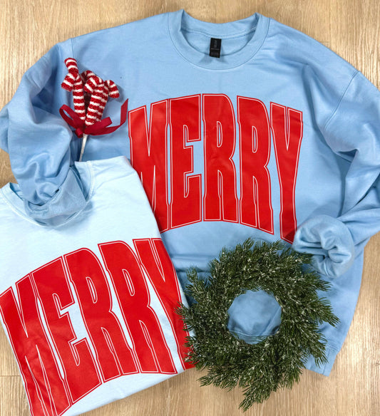 Oversized Merry Sweatshirt
