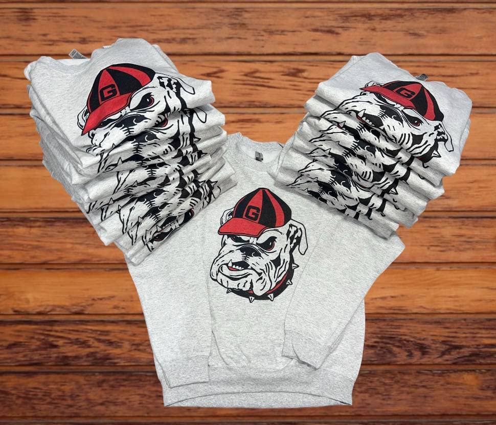 Retro Bulldog Sweatshirt