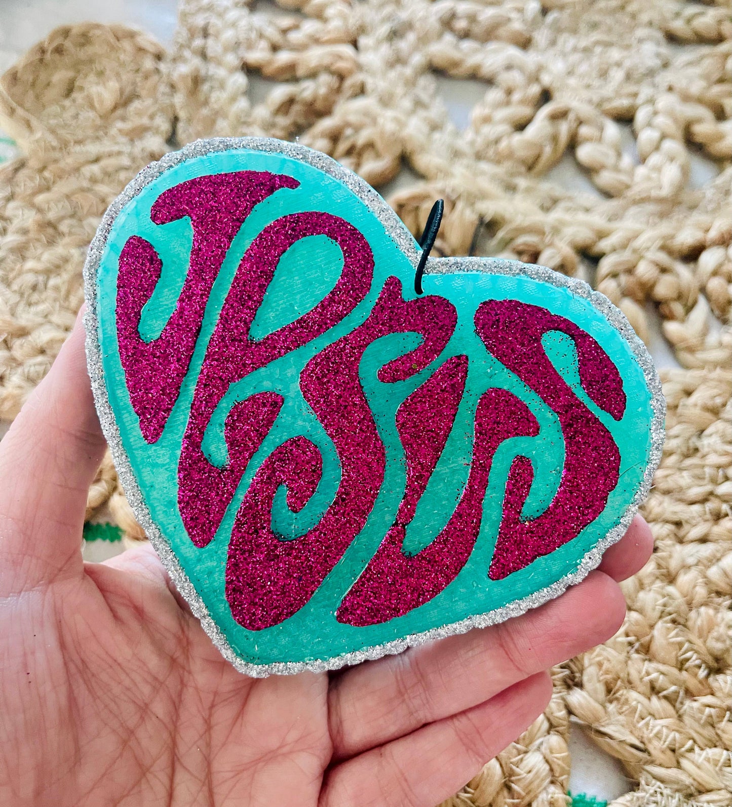 Jesus Heart Car Freshie