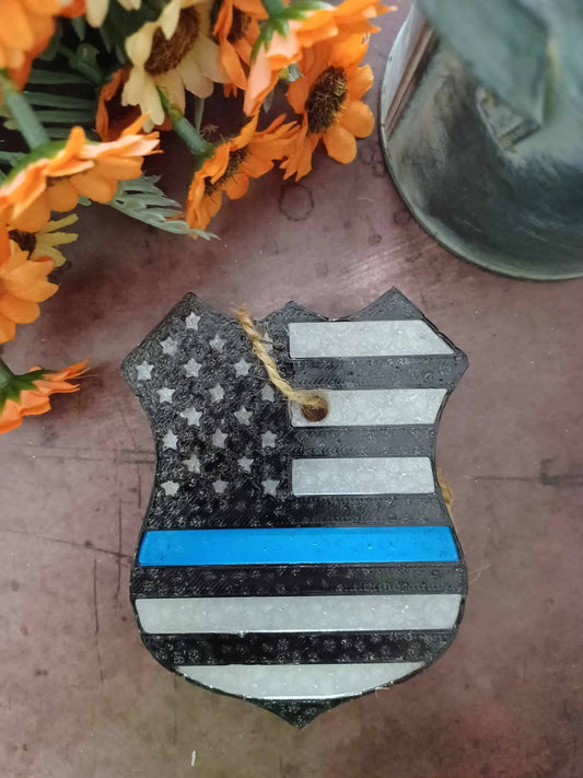 Police Badge Freshie