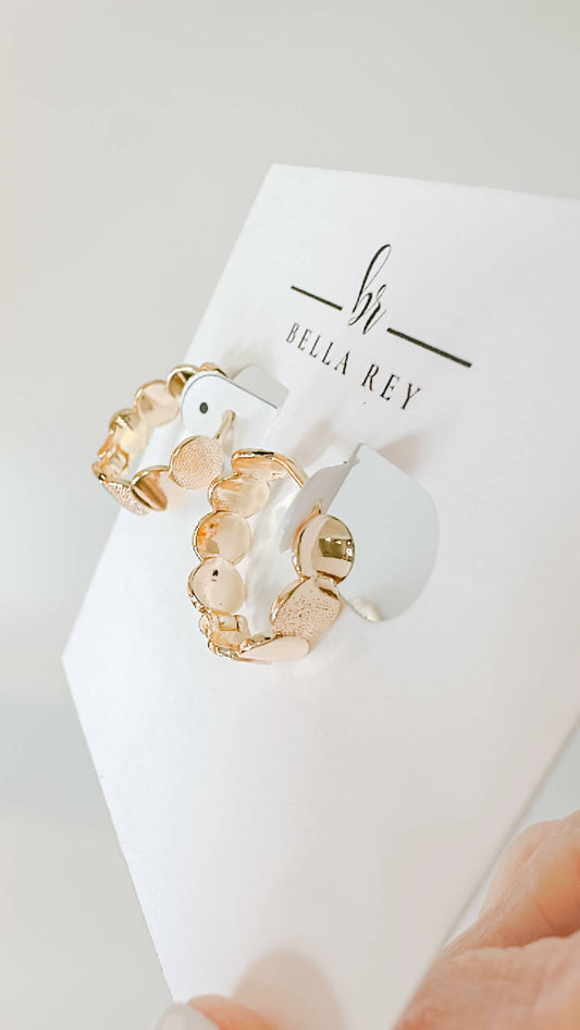 Gold Hoop Earrings