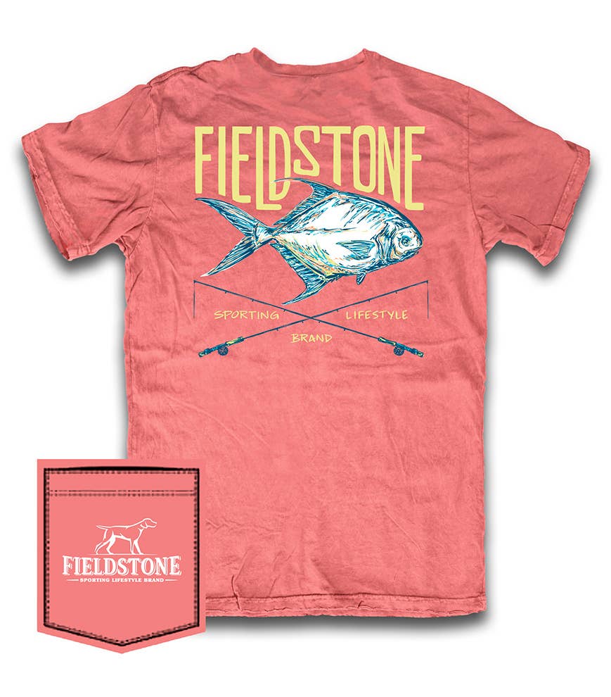 Pompano Logo Tee