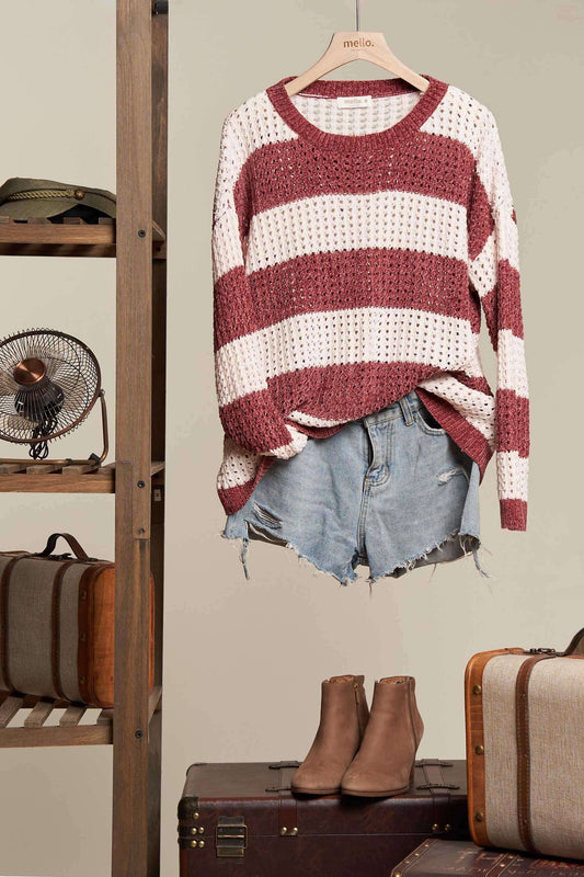 Color Block Sweater