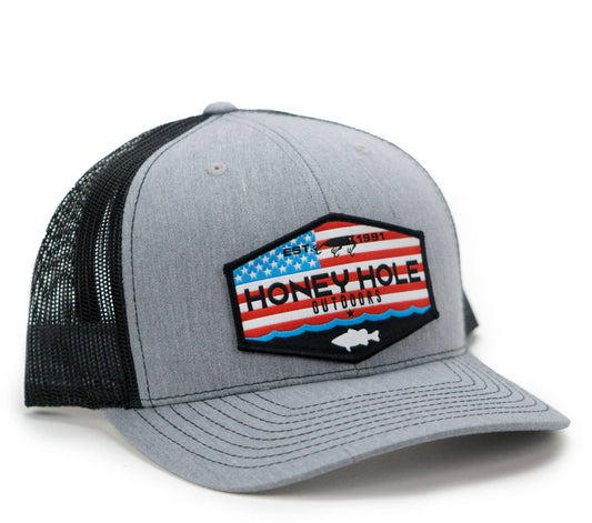 Honey Hole USA Hex Hat