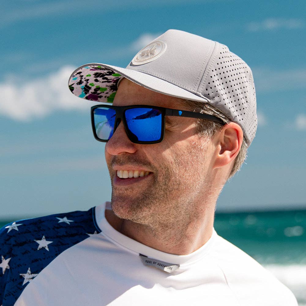 Performance Snapback |  Spatter Paint