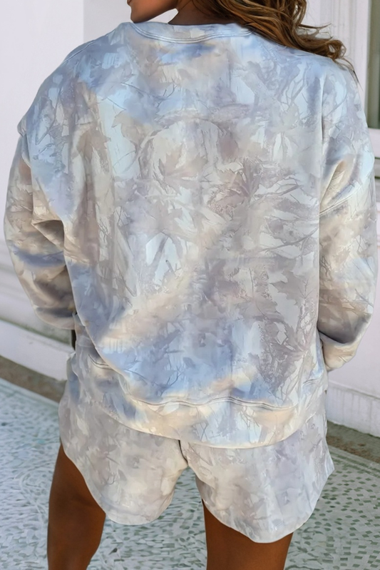 Camo Casual Short Set