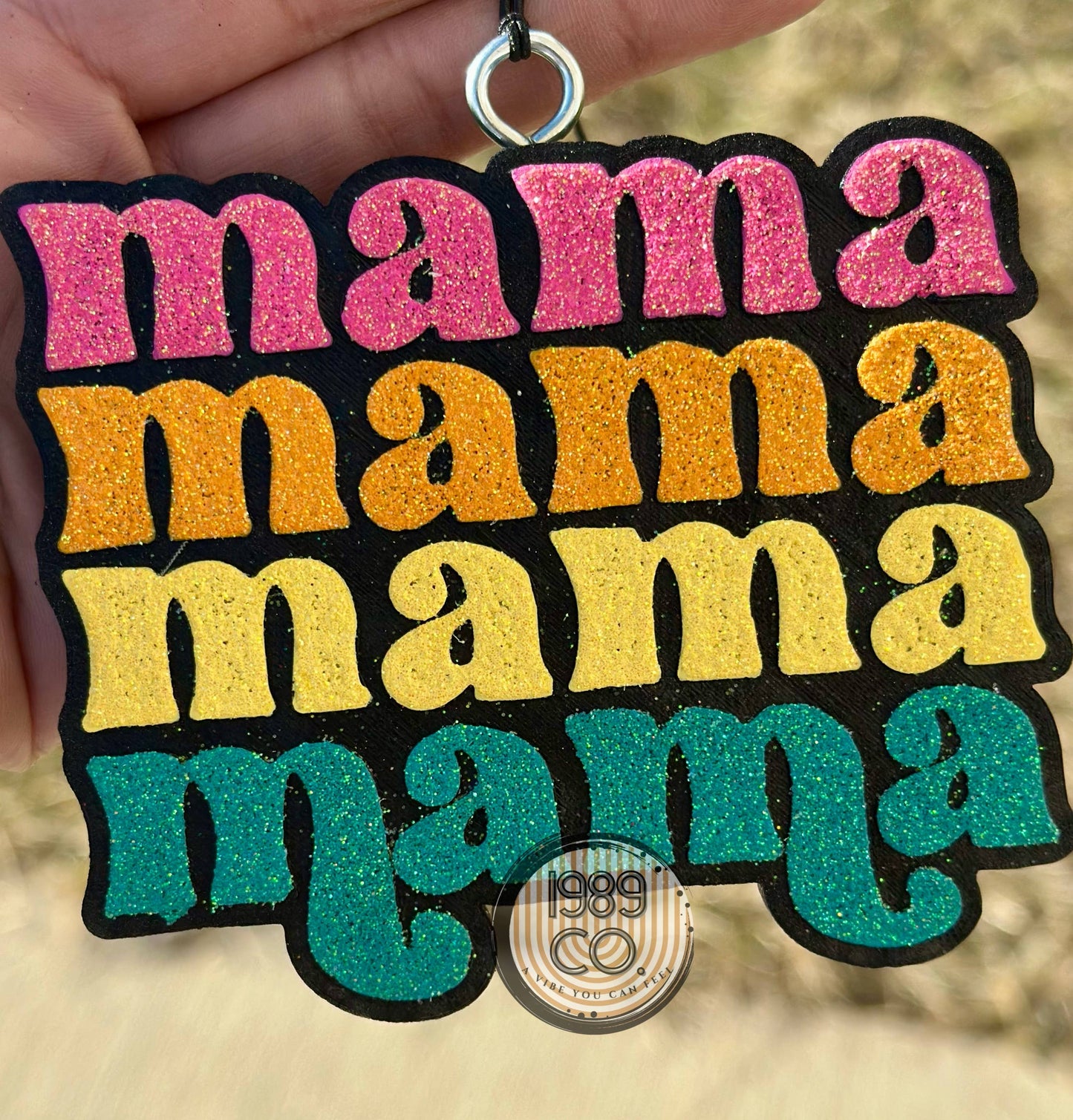 Mama Stacked Car Freshie