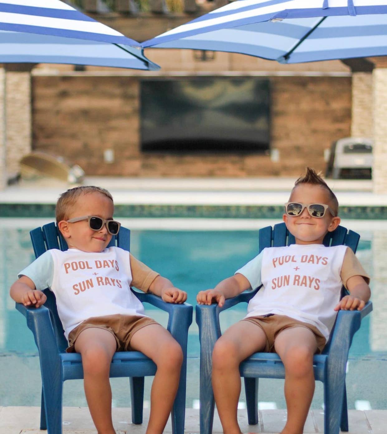 Pool Days + Sun Rays Youth TShirt