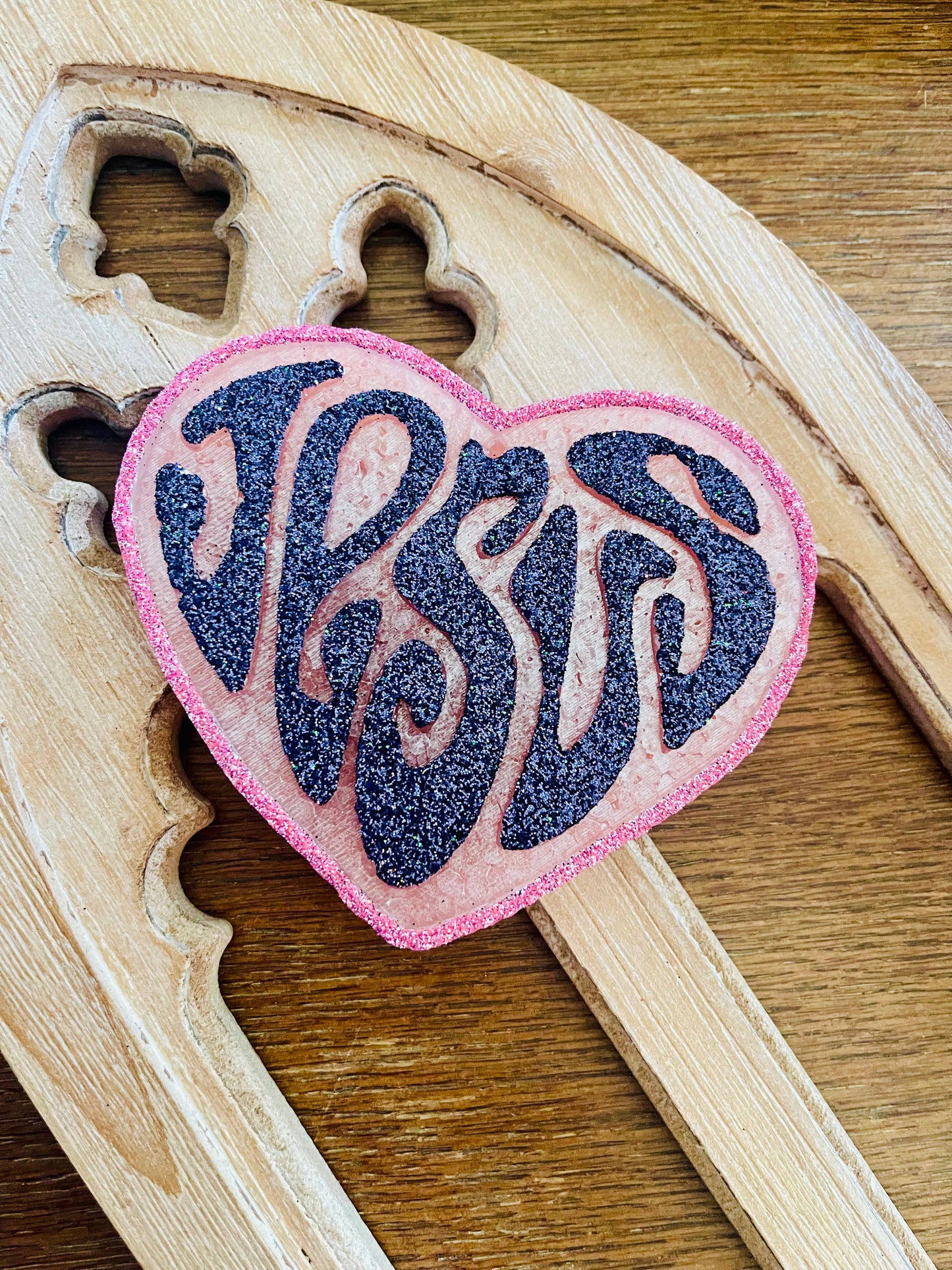 Jesus Heart Car Freshie