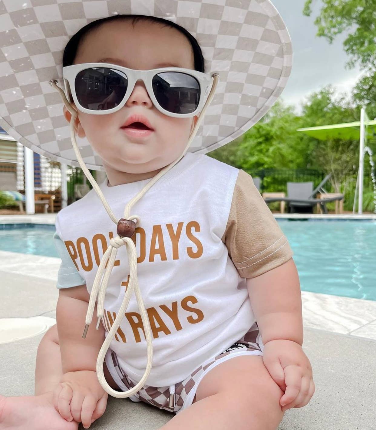 Pool Days + Sun Rays Youth TShirt