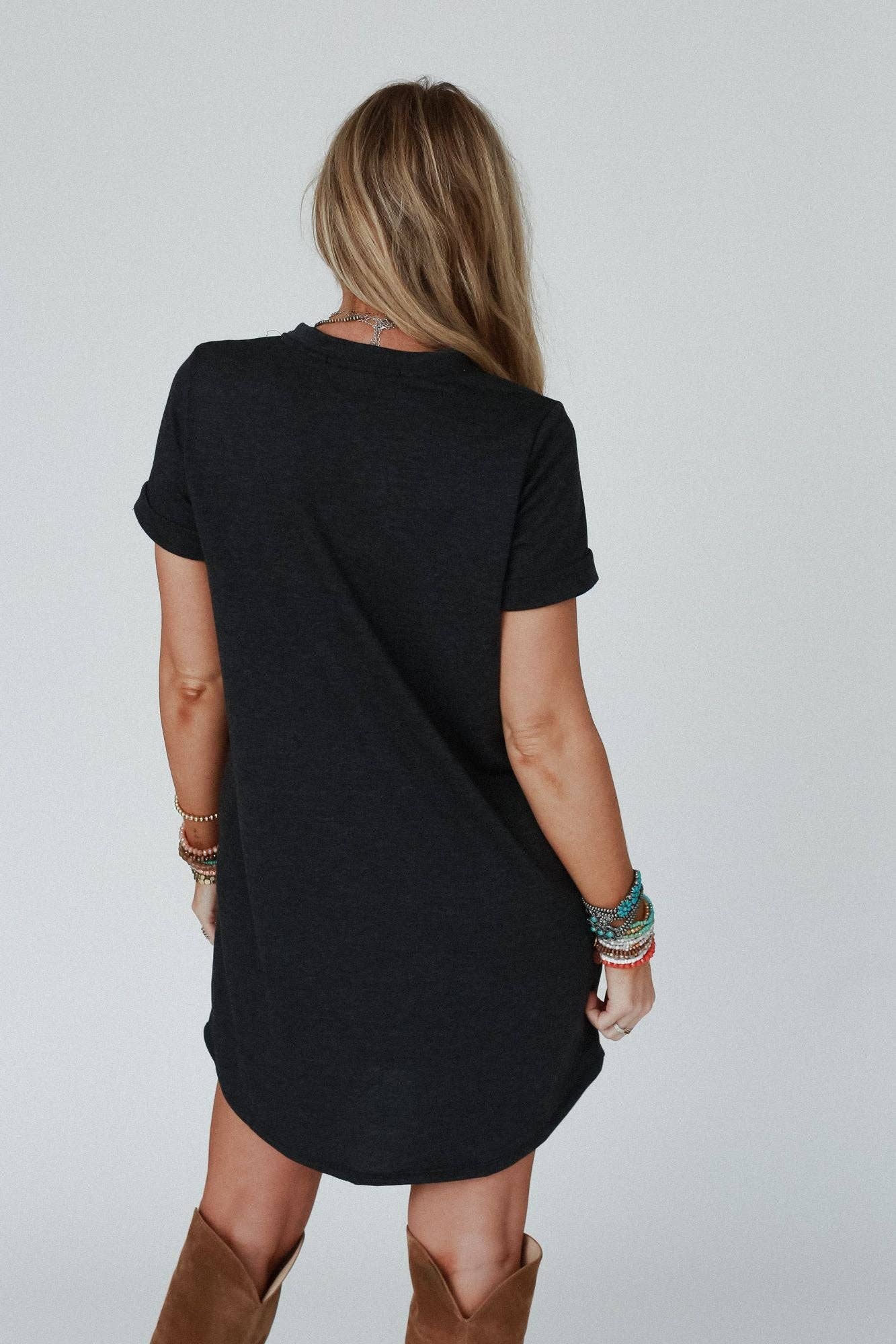 On The Daily Pocket Tee Dress