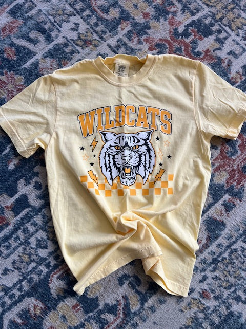 Yellow Wildcat Tee