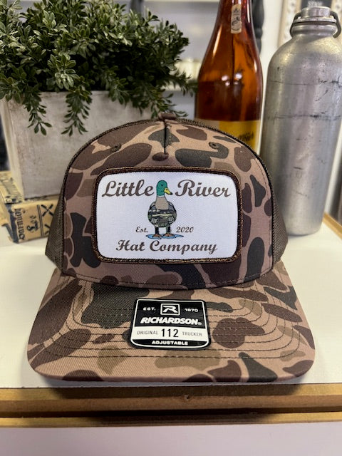 Little River Camo Hat with Duck