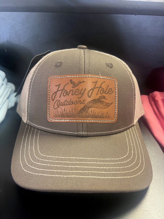 Youth Snapback -  Leather Duck Shotty
