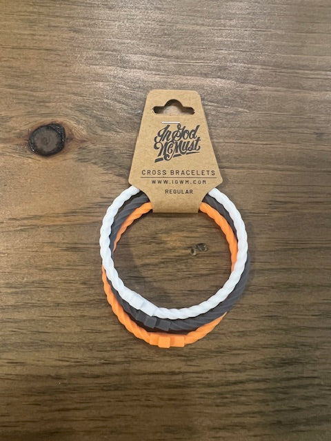 In God We Must Cross Bracelets