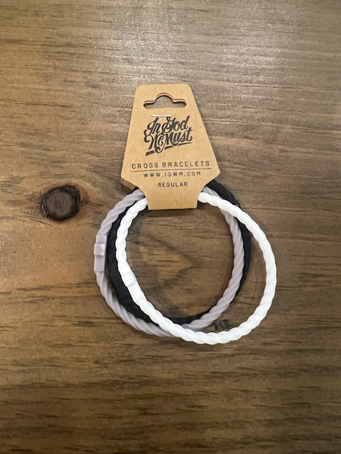 In God We Must Cross Bracelets