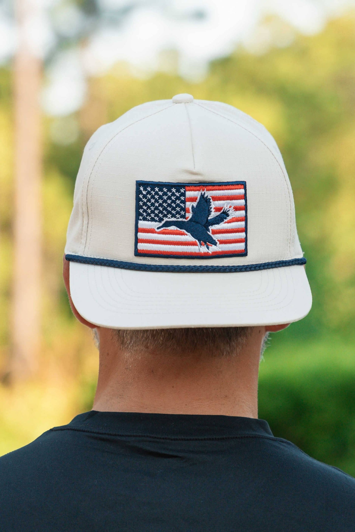American Flag Duck Hat