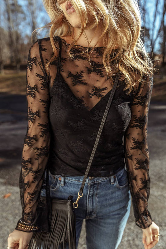 The Ashton Lace Blouse