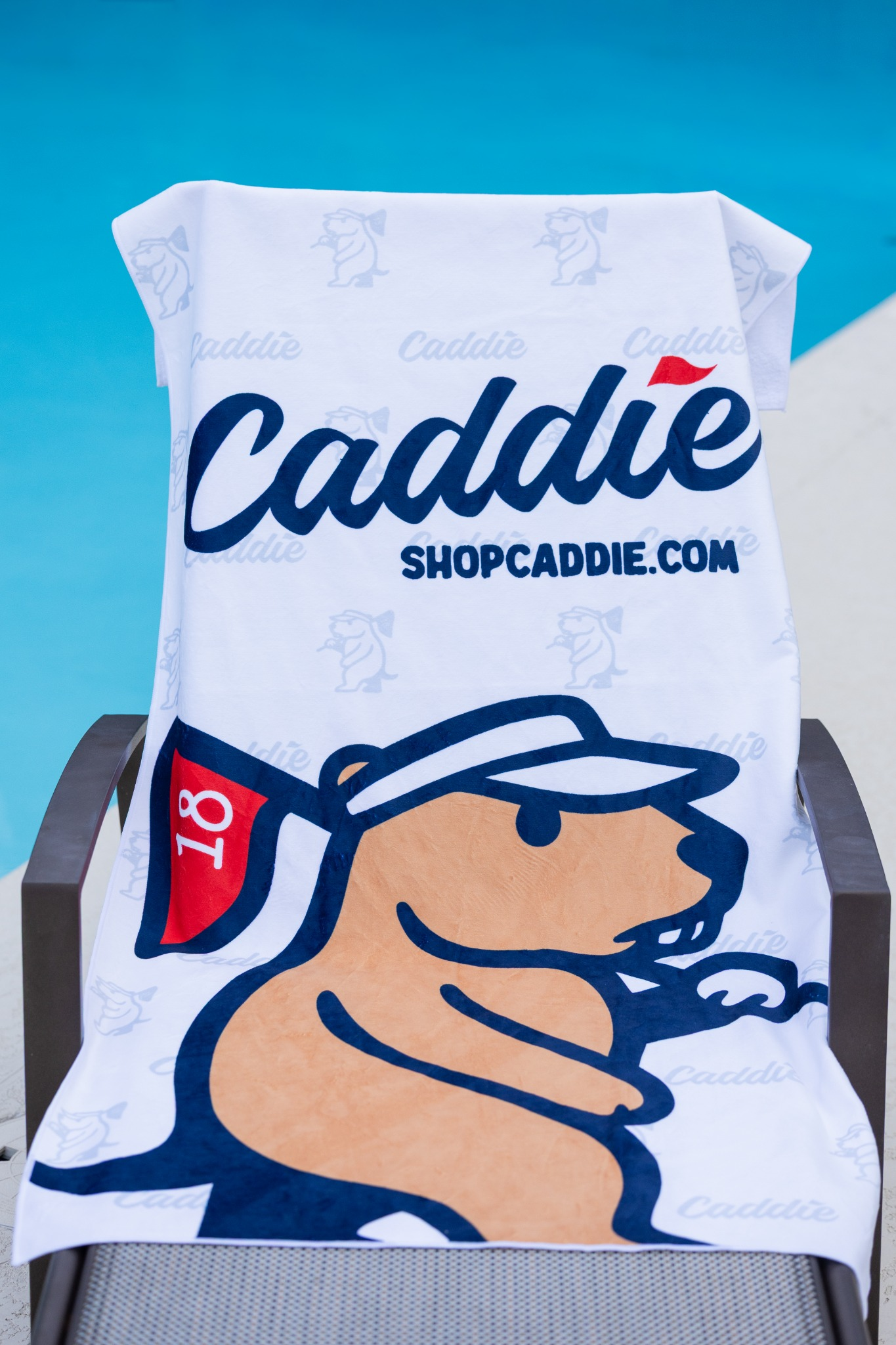 Caddie Beach Towel
