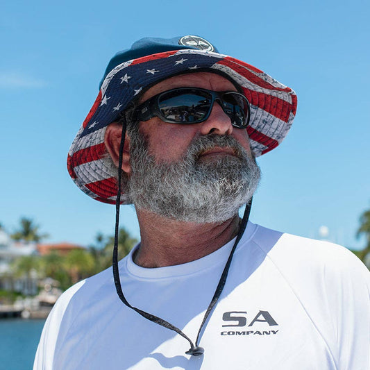 Bucket Hat | American Flag | Navy 2.0