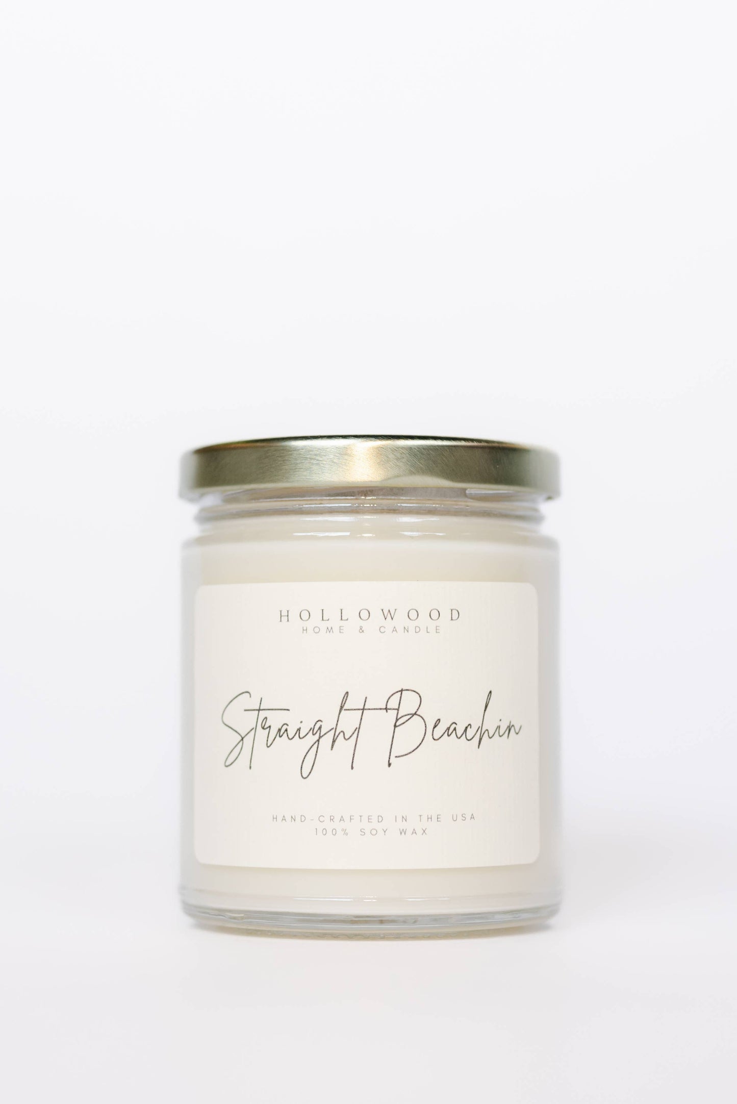 Striaght Beachin Hollowood Candle