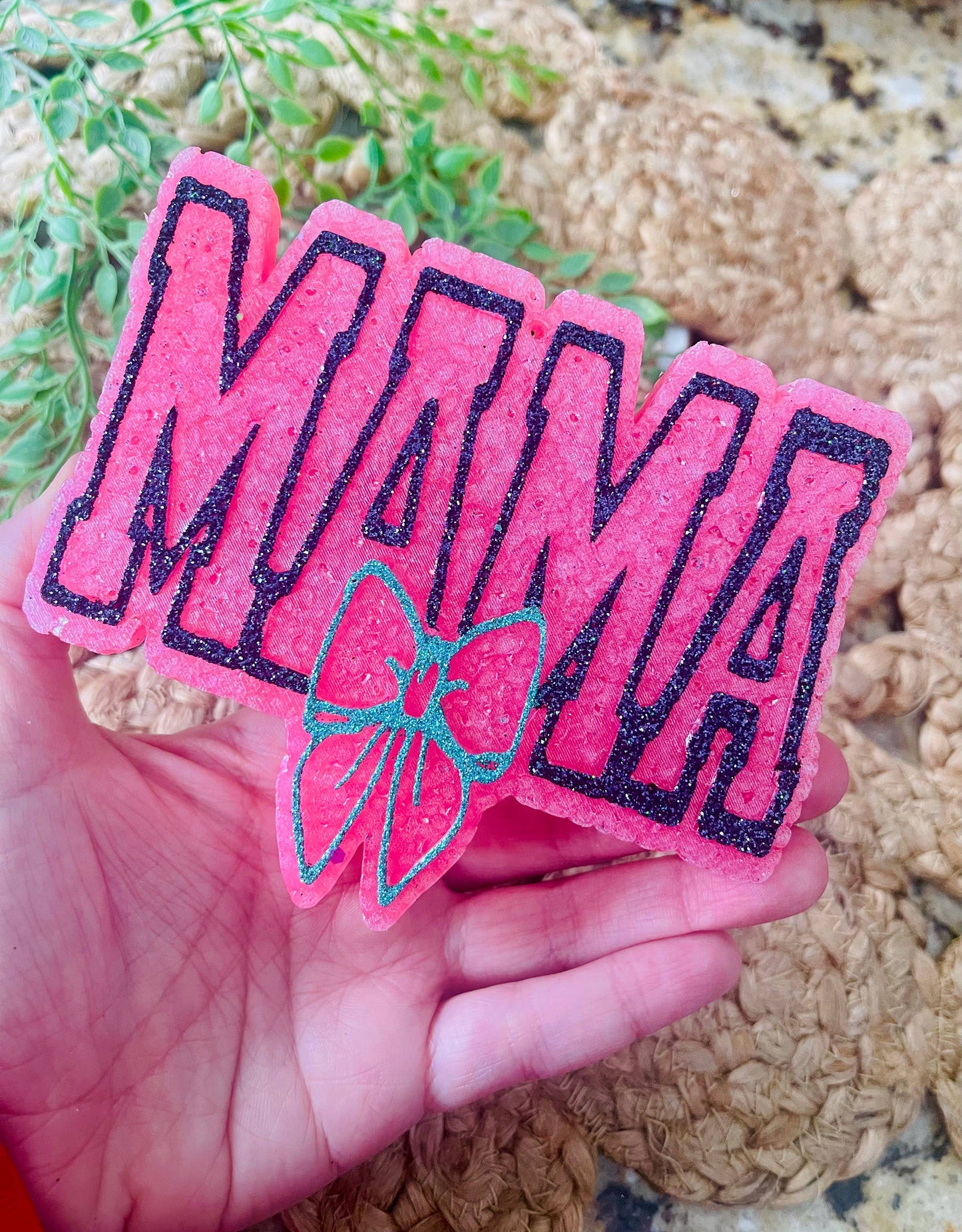 Mama with bow Car Freshie 