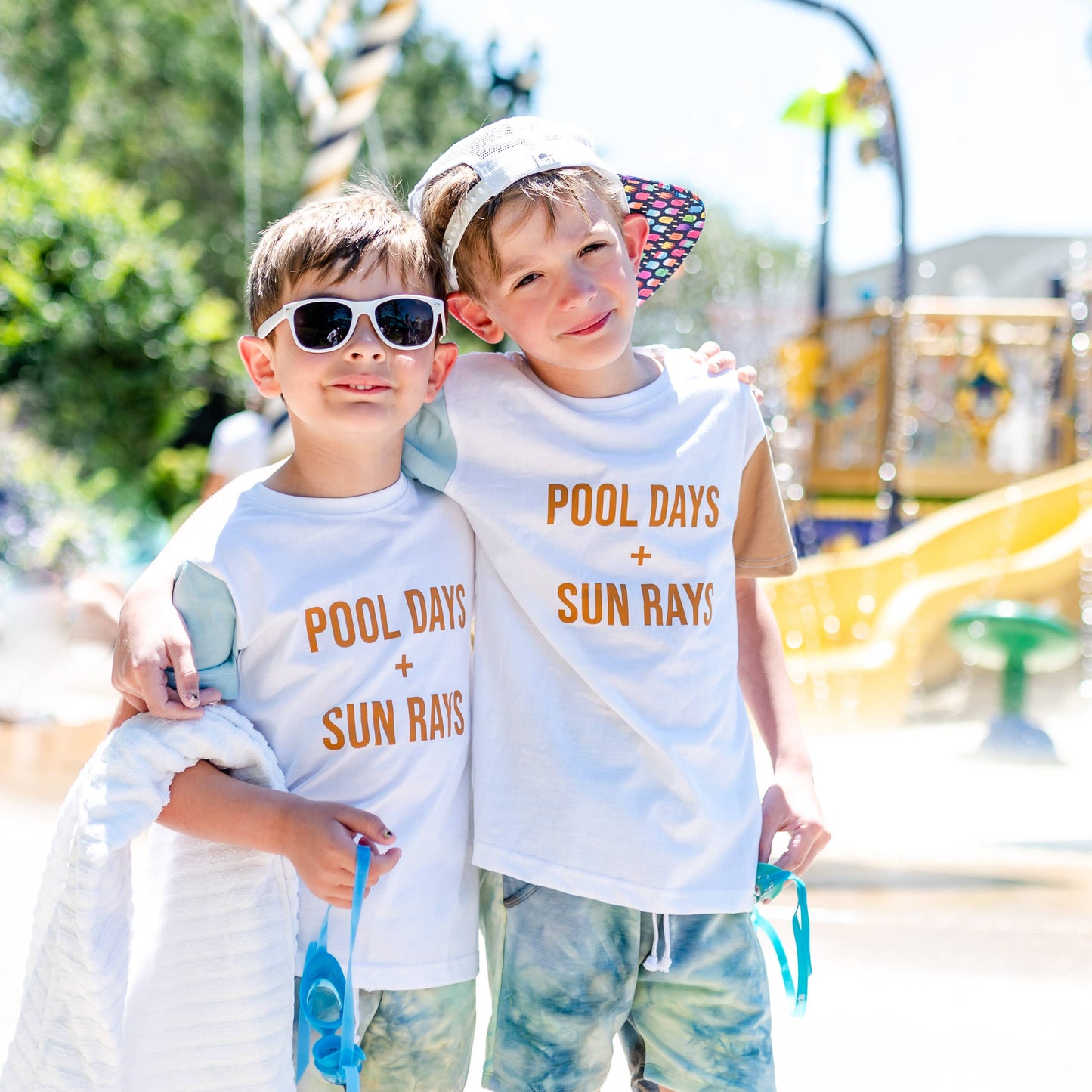 Pool Days + Sun Rays Youth TShirt