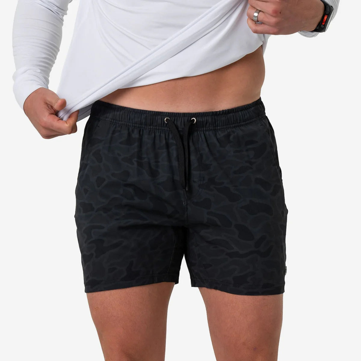 Athletic Short- Black Camo