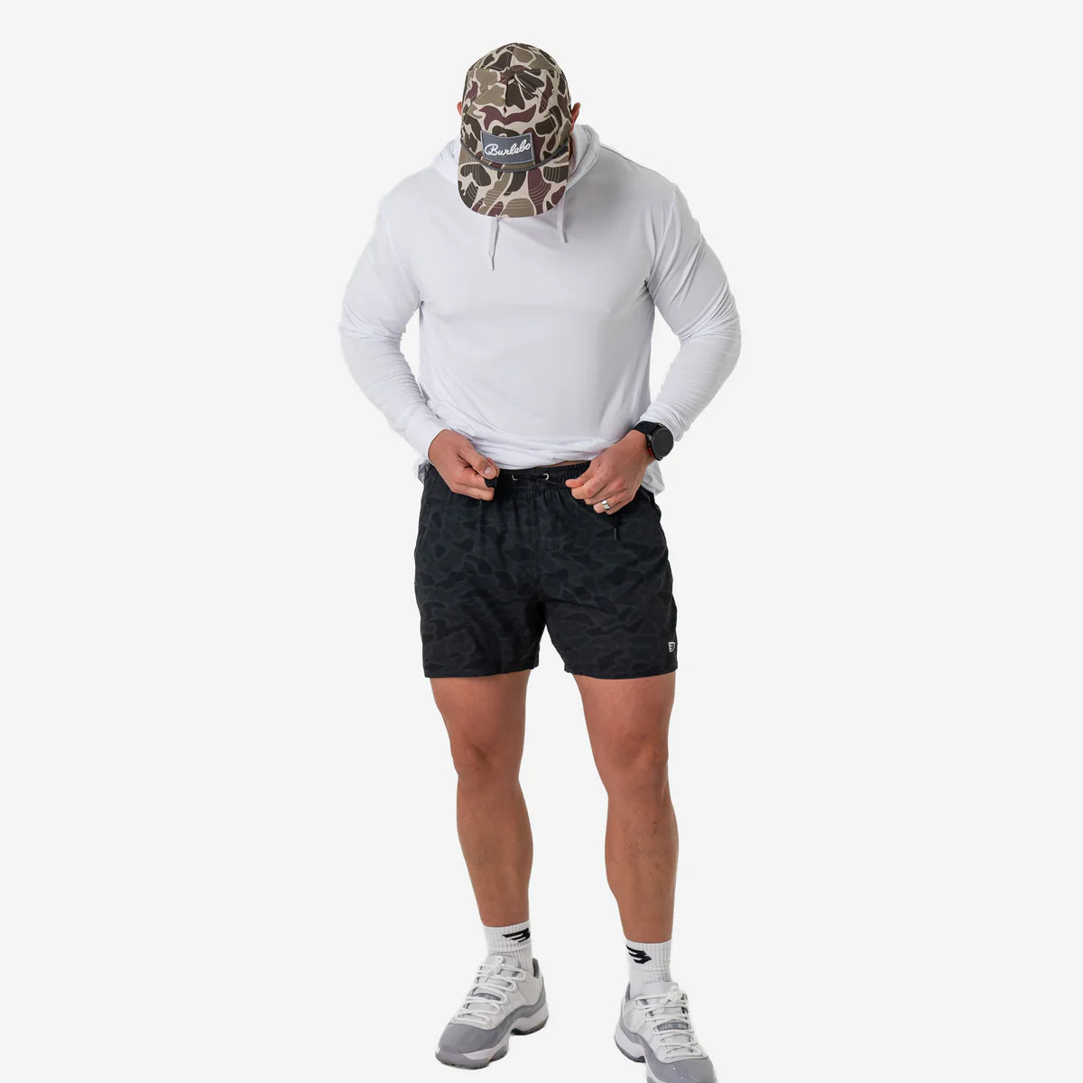 Athletic Short- Black Camo
