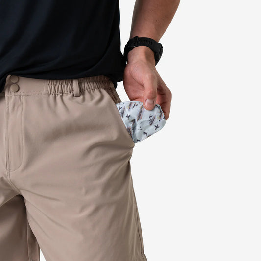 Everyday Shorts- Cobblestone Khaki