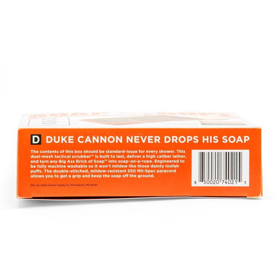 Soap on a Rope Bundle Pack (Tactical Scrubber + Bourbon soap