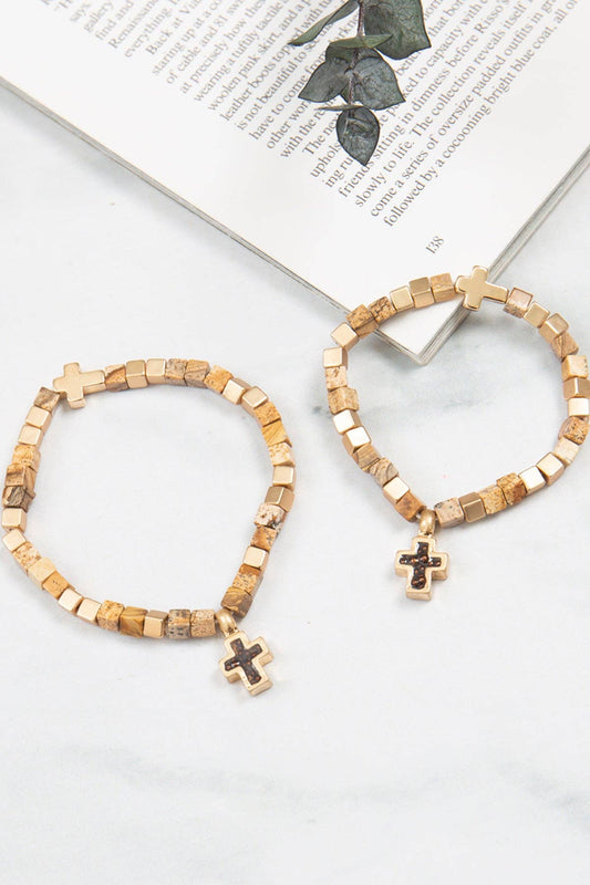 Stone Bracelet Set