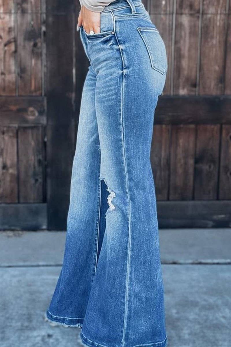 CASUAL FASHION FLARE JEANS