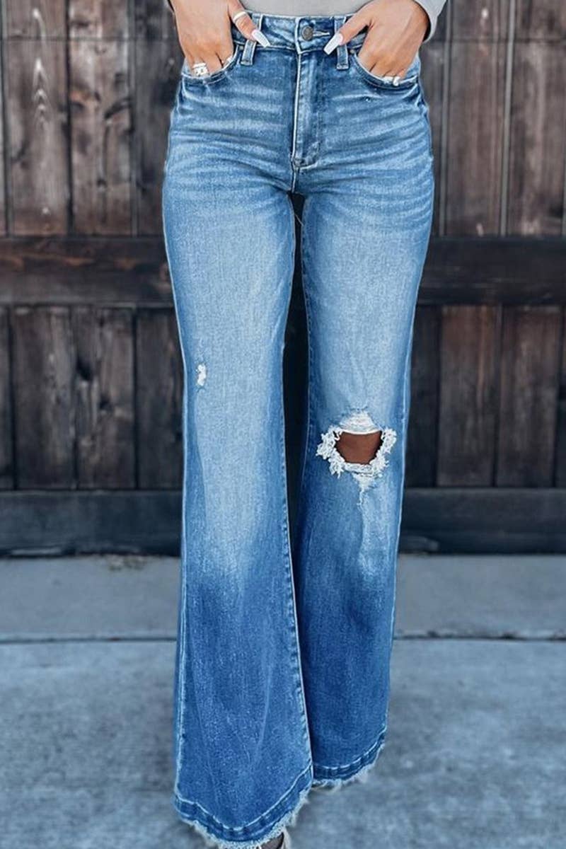 CASUAL FASHION FLARE JEANS