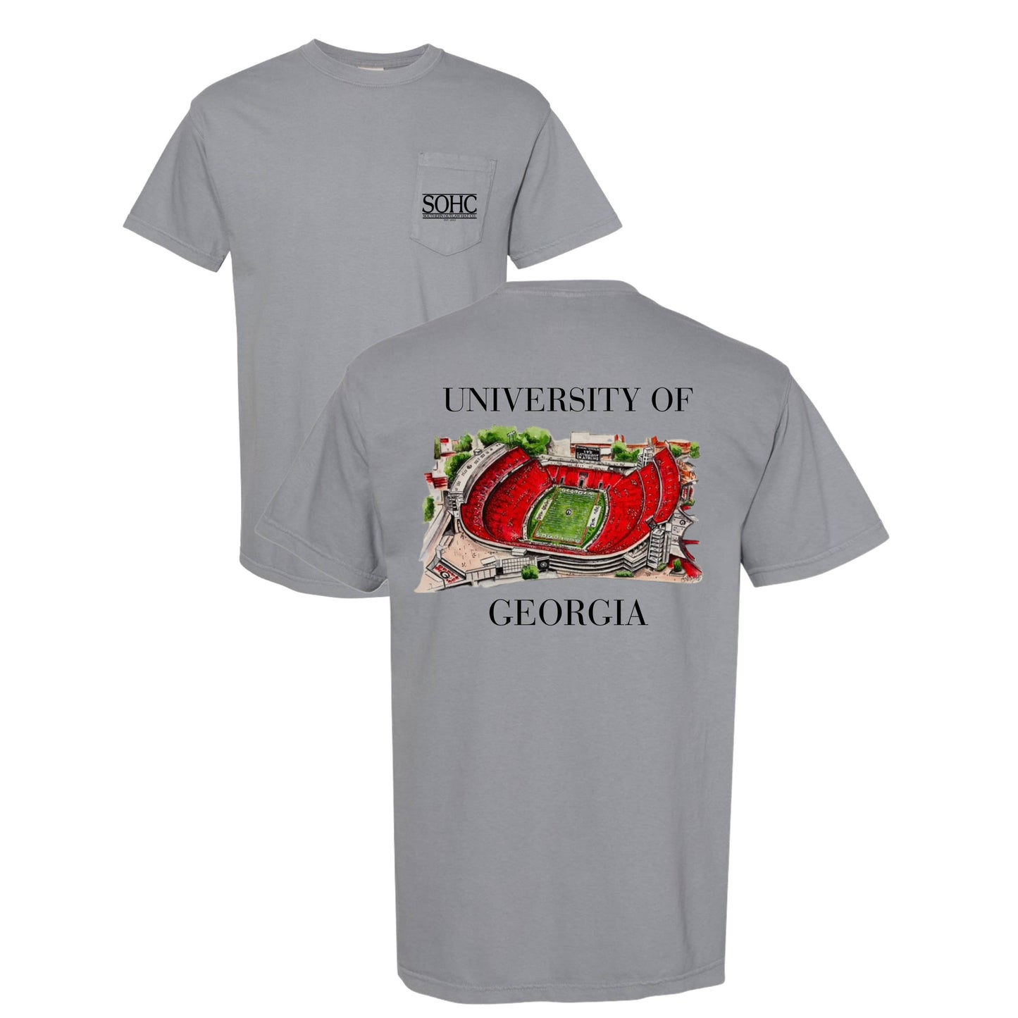 Between The Hedges tee