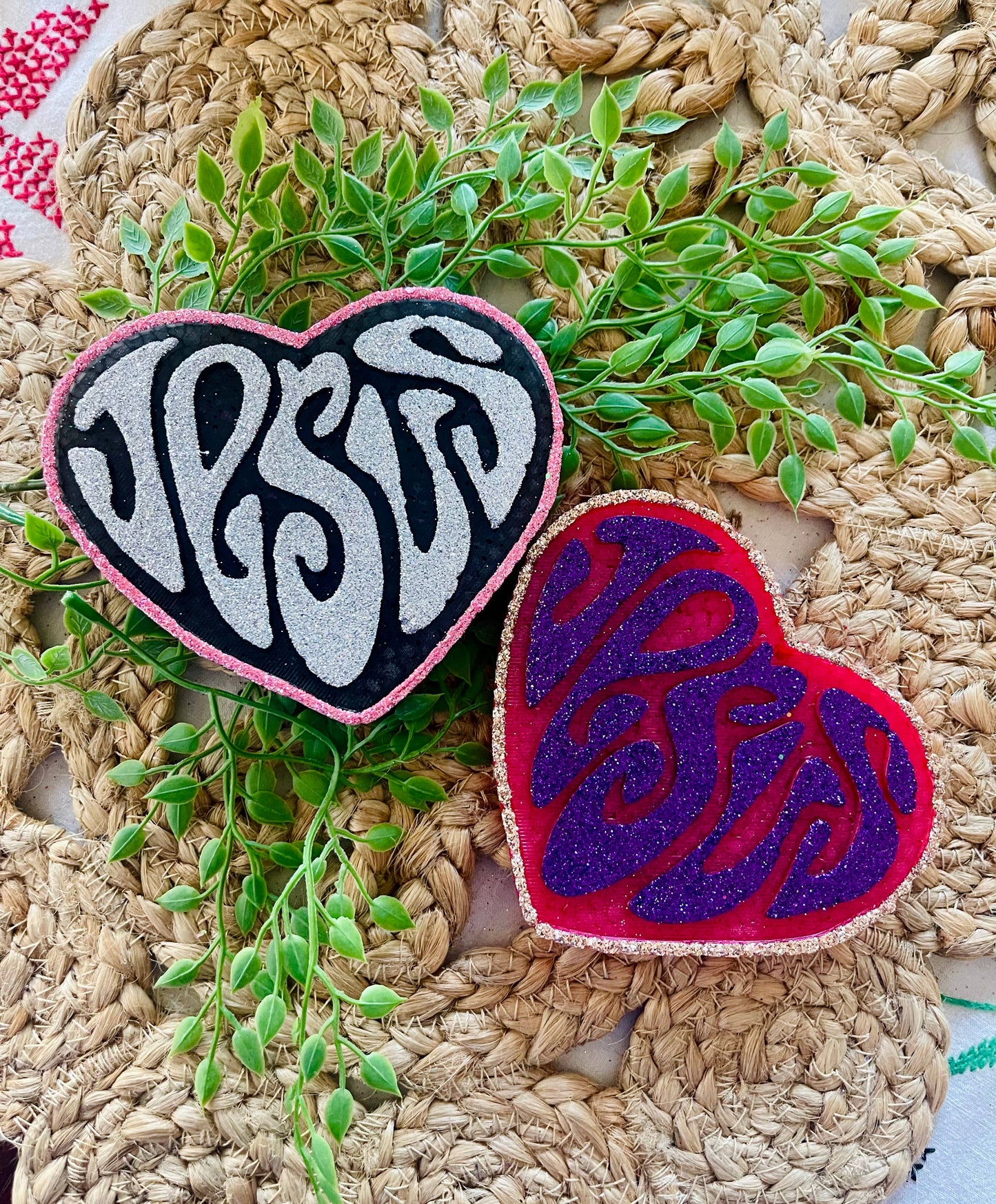 Jesus Heart Car Freshie