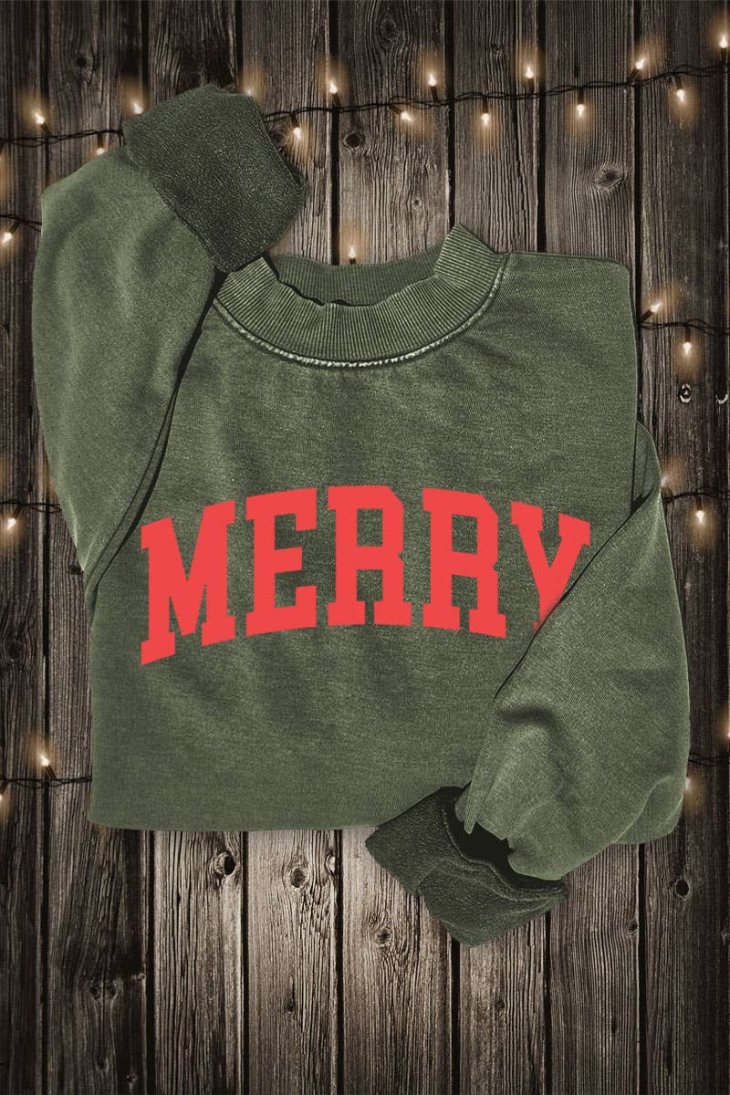 MERRY MINERAL GRAPHIC SWEATWHIRTS