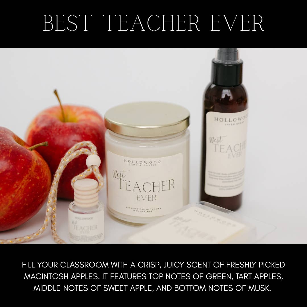 BEST TEACHER EVER | 8-OUNCE CANDLE