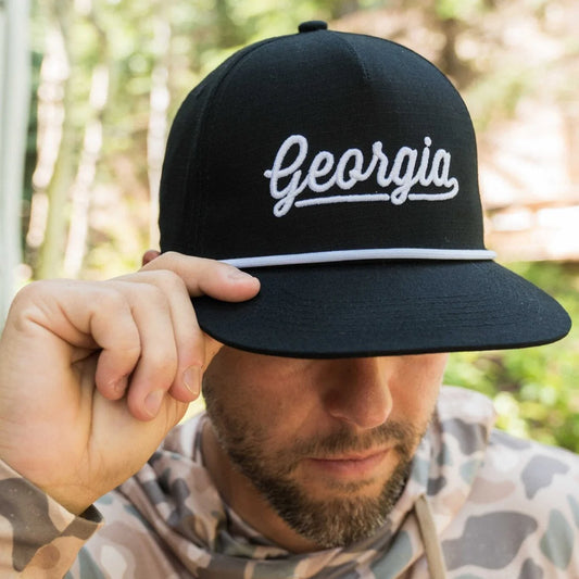 Georgia Script Black Cap