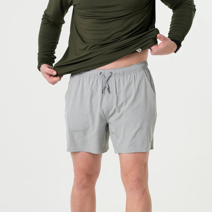 Athletic Shorts- Light Grey